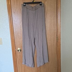 Apt. 9 Women's Wide Leg Tan Pants